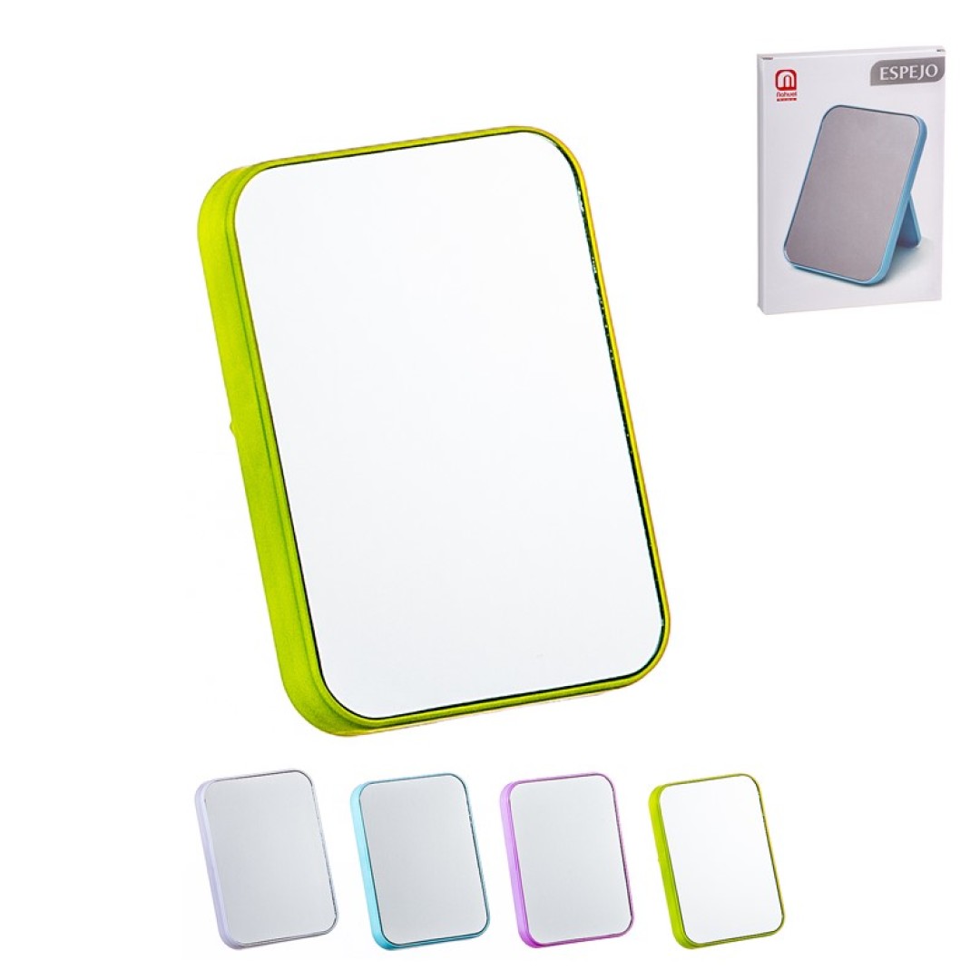 ESPEJO RECTANGULAR 15CM  COLOR 9015000
