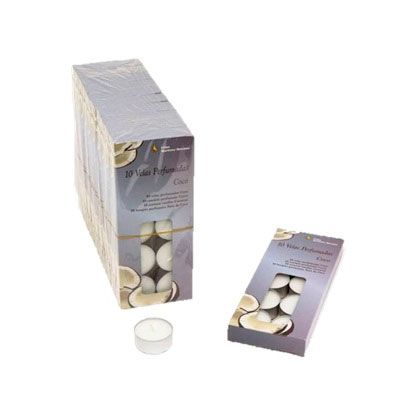 ESTUCHE 10VELAS TE COCO 90100
