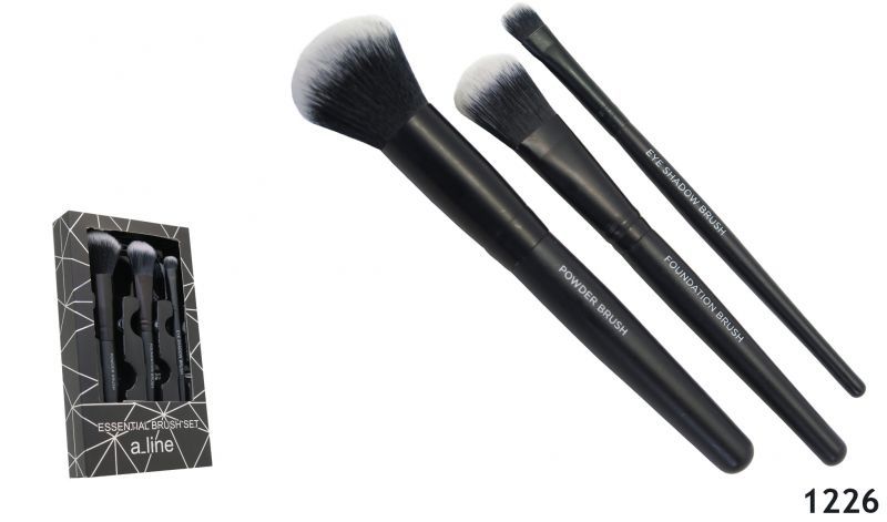 ESTUCHE 3 BROCHAS MAQUILLAJE 903300