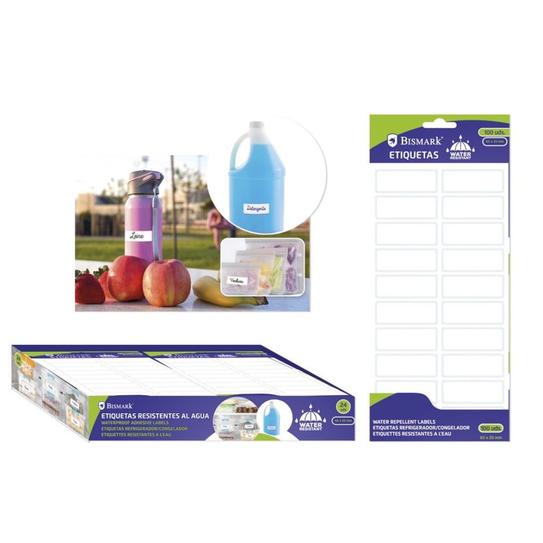 ETIQUETAS FRIGO/COMGELADOR 65X25MM 9005500