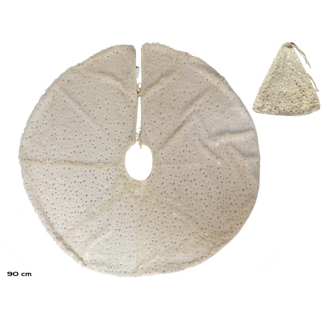 FALDON ARBOL NAVIDAD CREMA 120CM  906100