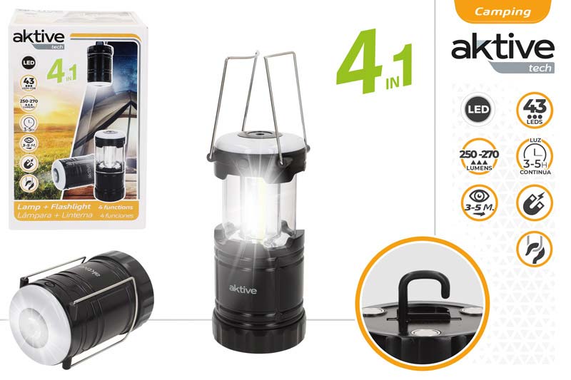 FAROL CAMPING LED C/IMAN 904800