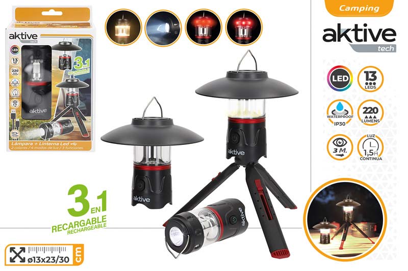 FAROL LINTERNA C/TRIPODE 9101500
