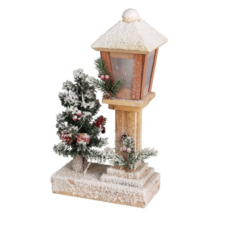 FAROLA C/ARBOL Y LUZ 37CM 914400