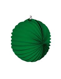 FAROLILLO VERDE OSCURO 22CM  900500