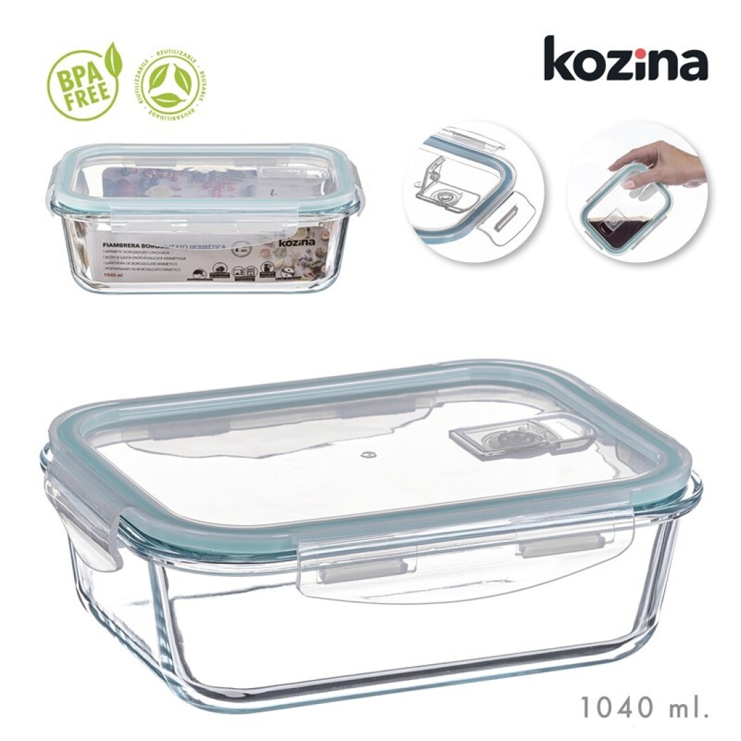 FIAMBRERA KOZINA RECT. 1040ML 9038500