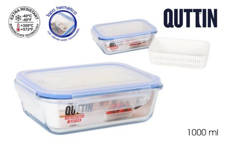 FIAMBRERA RECT. HERMT. 20,5X15.3 1L 9031500