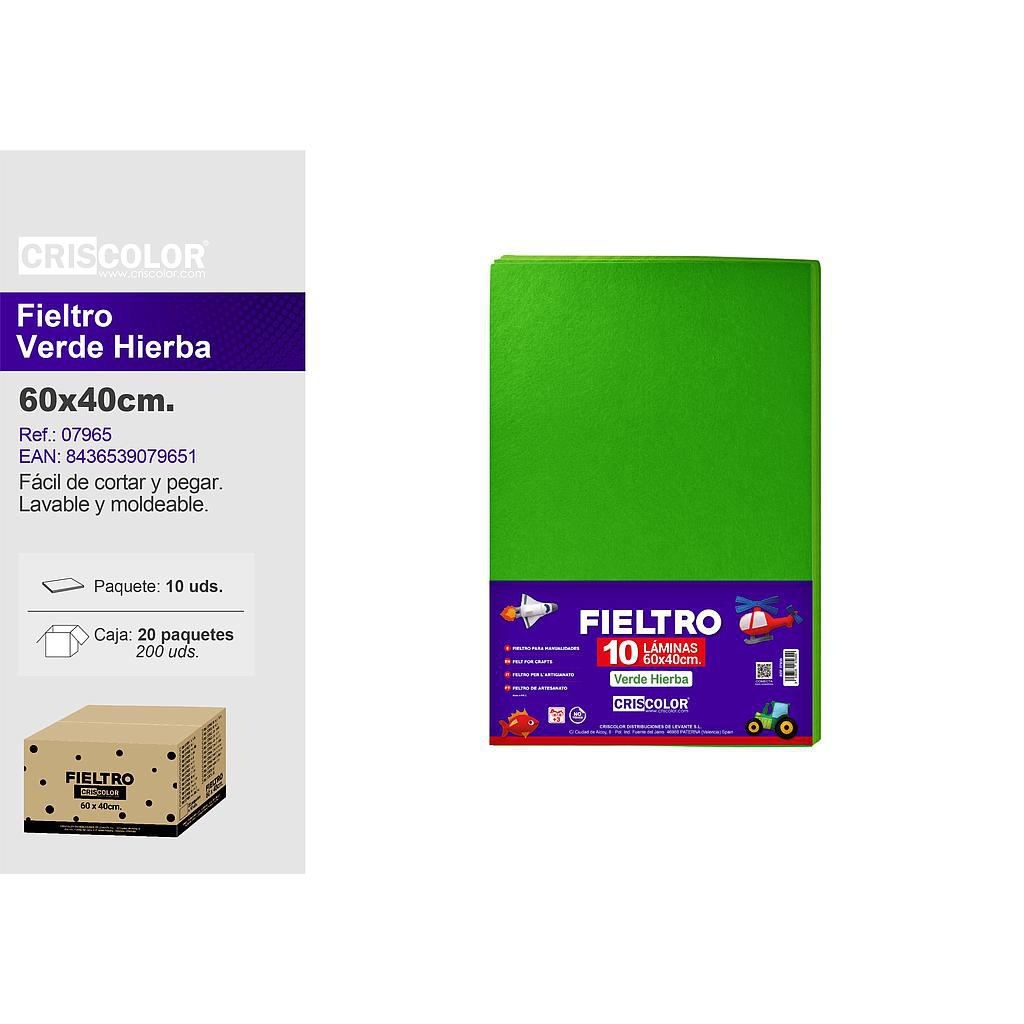 FIELTRO VERDE HIERBA 40X60 9004800