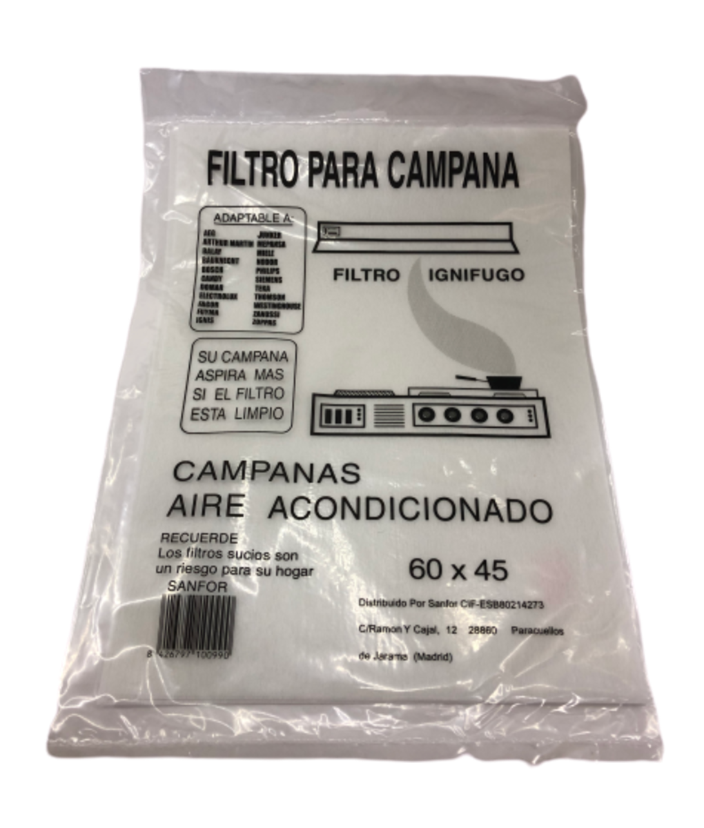 FILTRO CAMPANA PAPEL 60X45 900900