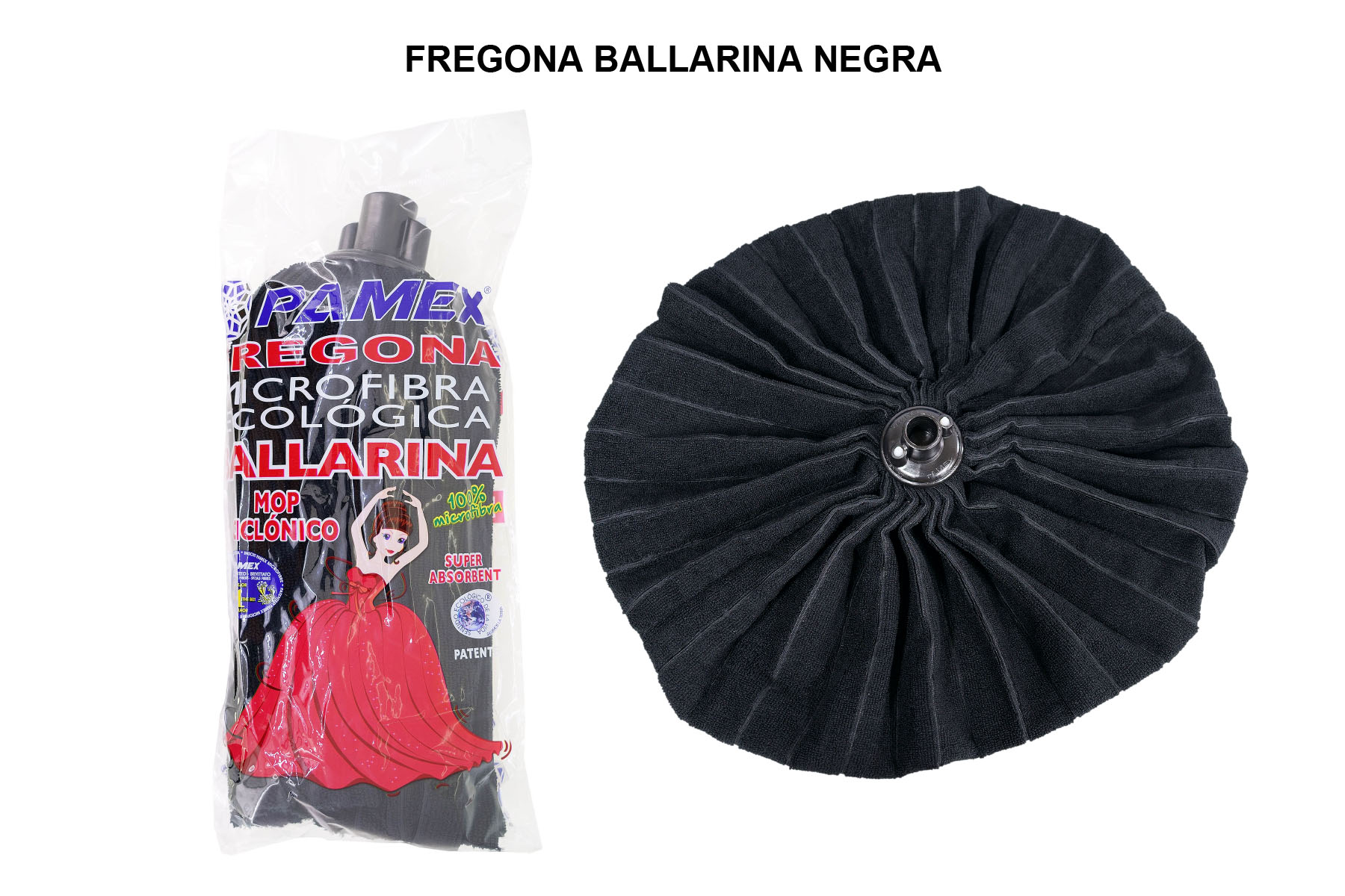FREGONA BAILARINA NEGRA 9016500