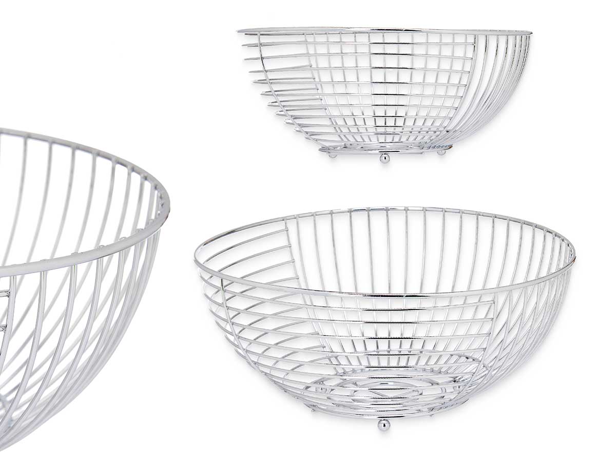 FRUTERO MET.REDONDO CROMADO 9043000