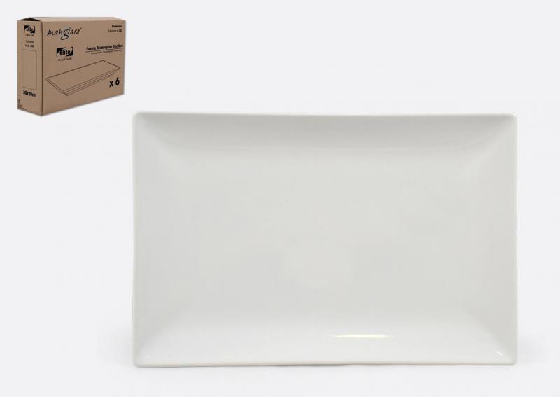 FUENTE RECT.IVORY 30X20 9038000