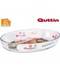 FUENTE VIDRIO OVAL QUTTIN 39X27 9079000