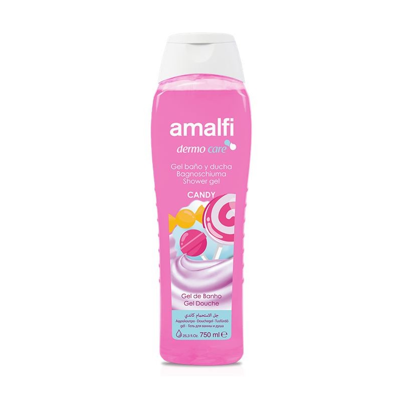 GEL BAÑO Y DUCHA CANDY 750ML AMALFI 901100