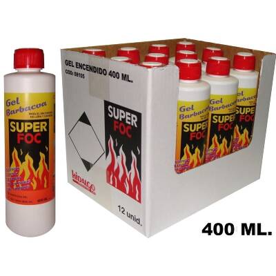 GEL BARBACOA SUPER FOC 400ML 9018000