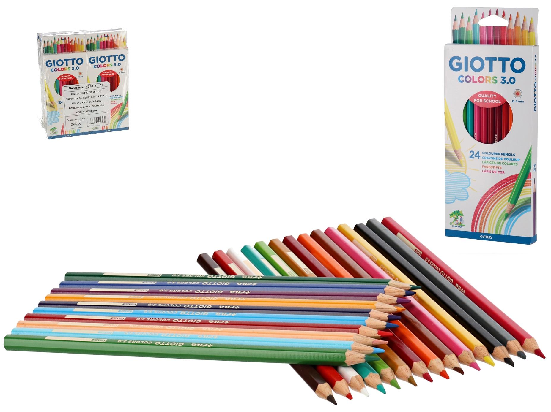 GIOTTO LAPICES COLORES 24U 9045500