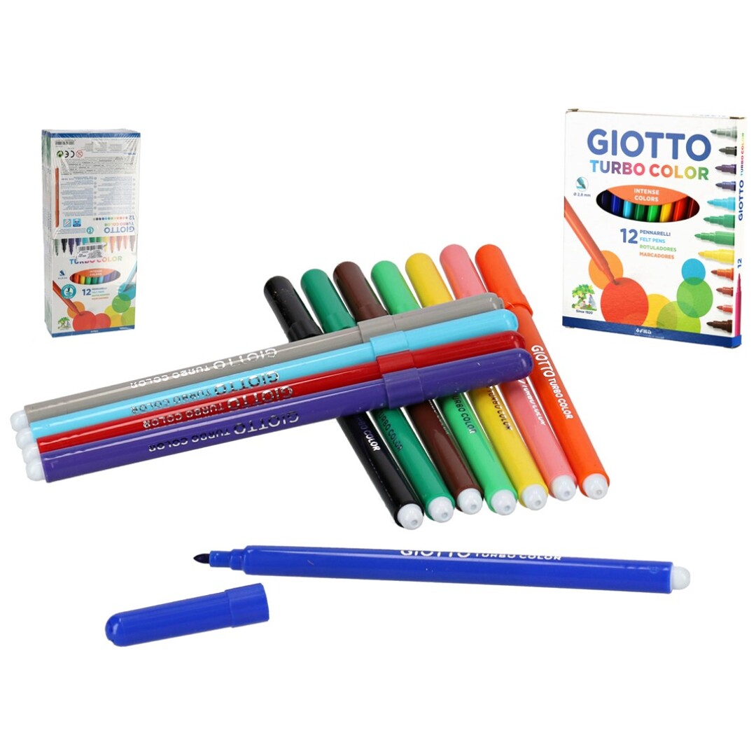 GIOTTO ROTULADOR TURBOCOLOR 12U 2.8MM 9015500