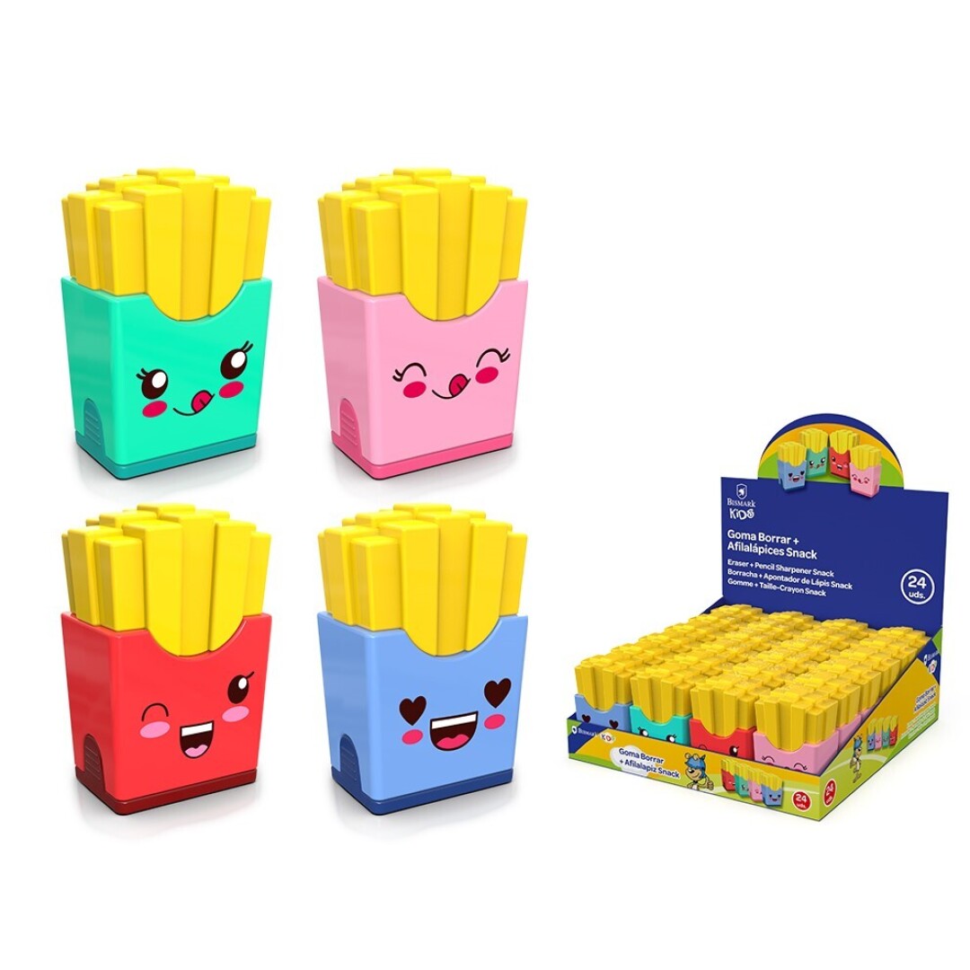GOMA BORRAR+AFILALAPIZ SNACK 900800