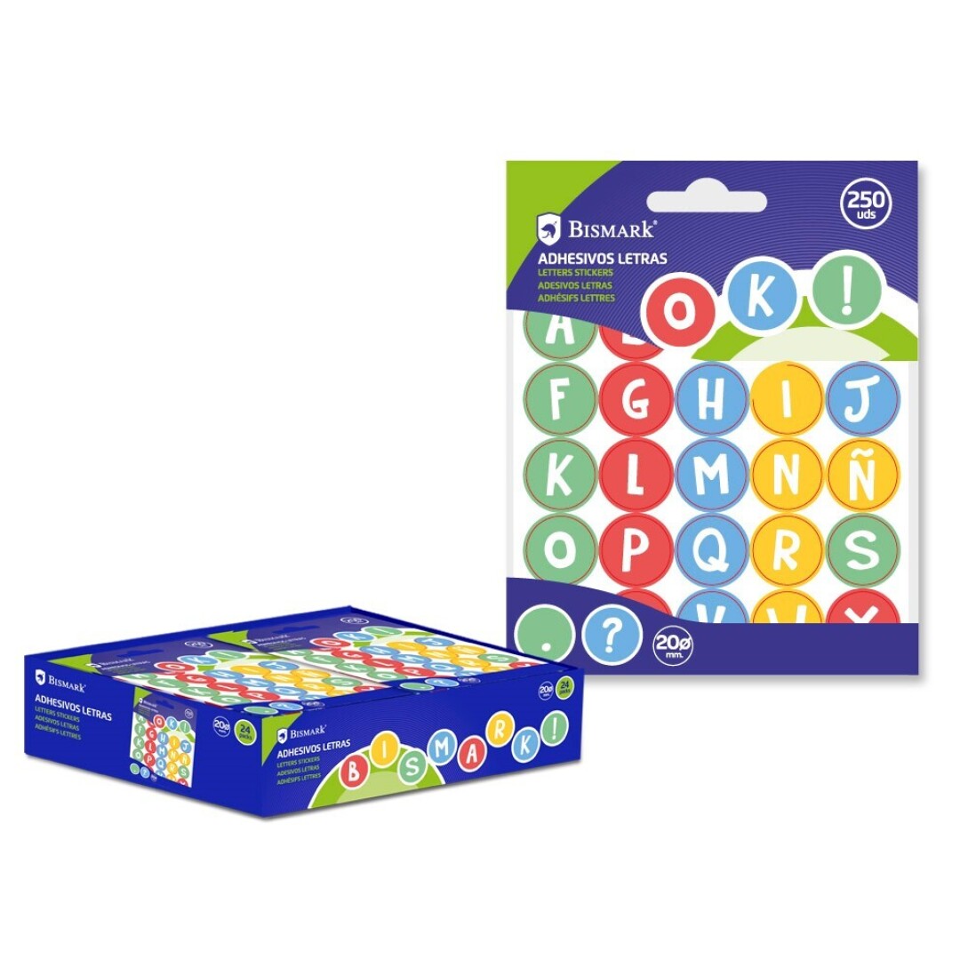 GOMETS ADHESIVOS LETRAS 900500