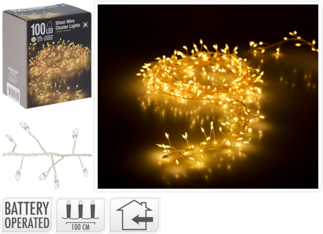 GUIRNALDA 100LED CALIDA  9028500