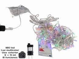 GUIRNALDA 180LED MULT. EXT.FUN3+9M  9082500