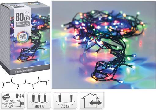 GUIRNALDA 80LED MULTICOLOR 904700