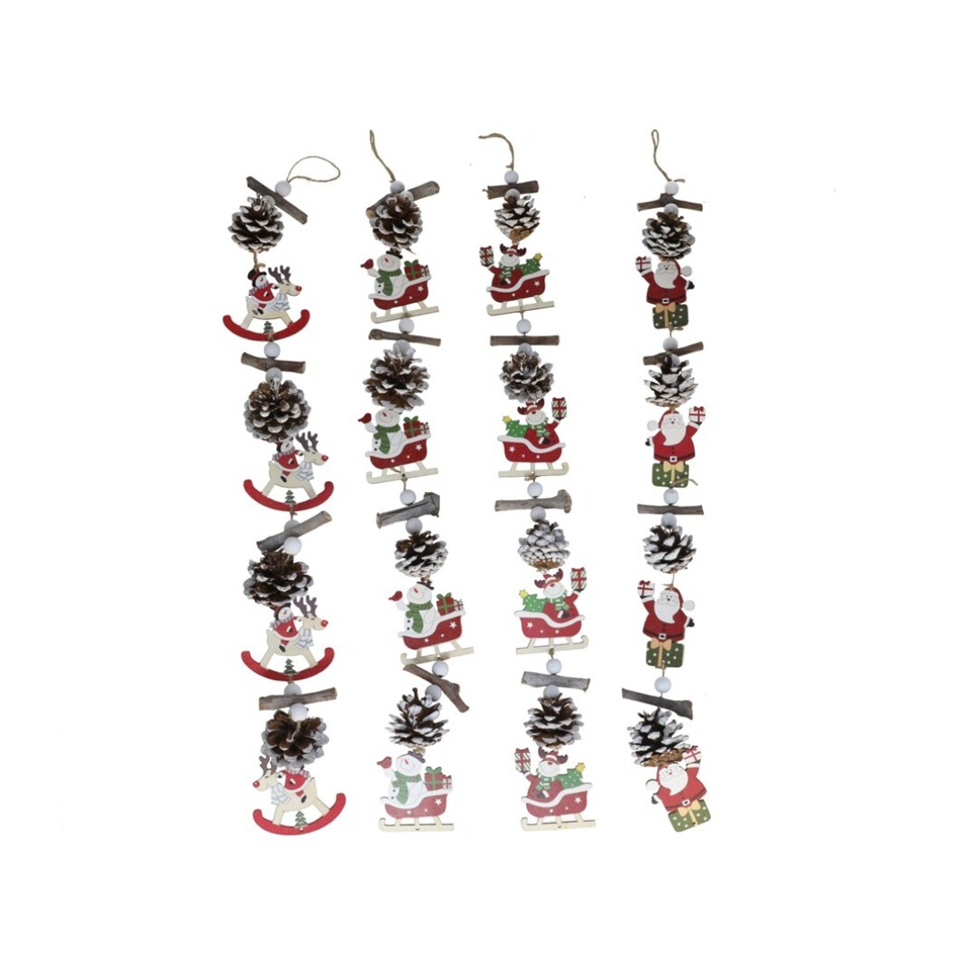 GUIRNALDA FIGURA NAVIDEÑAS 70CM 9025500