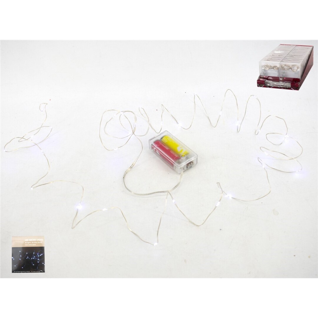 GUIRNLADA 30MICROLED FRIO INT, 3M 901500