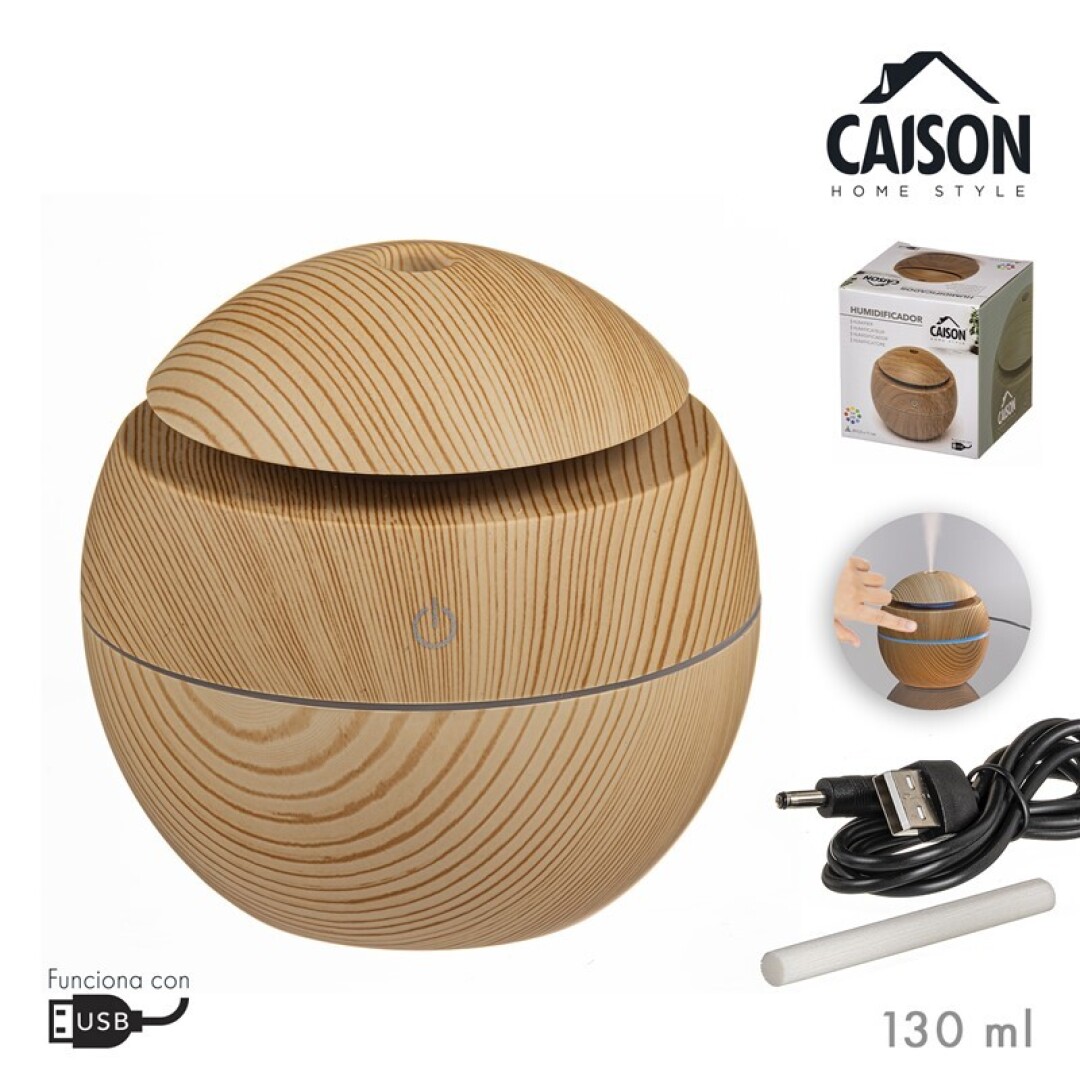 HUMIDIFICADOR USB LED MAD.130ML 908000