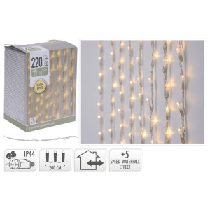 ILUMINACION FORMA CORTINA 220LED 920400