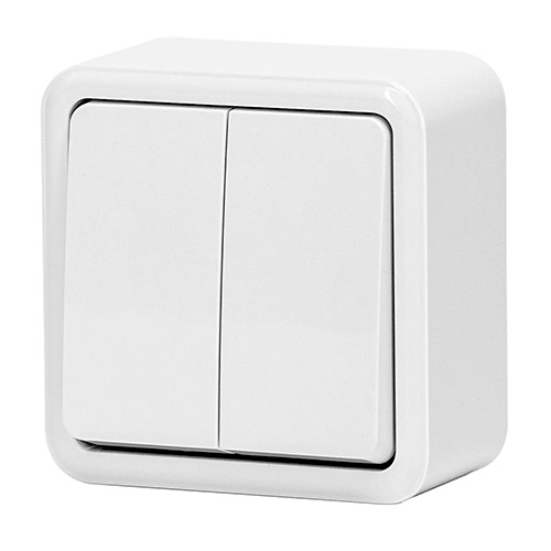 INTERRUPTOR SUPERFI. 1 VIA 2 LLAVES 9018500