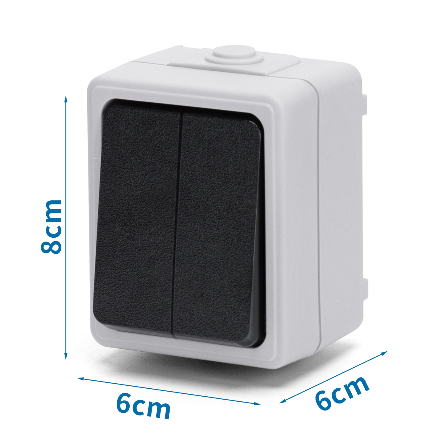 INTERRUPTOR SUPERFICIE 2LLAVES 1VIA 902400