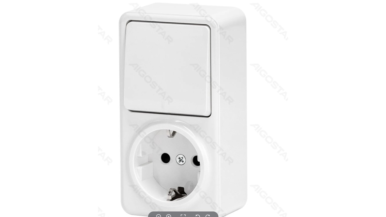 INTERRUPTOR Y ENCHUFE 1VIA /1LLAVE 903100