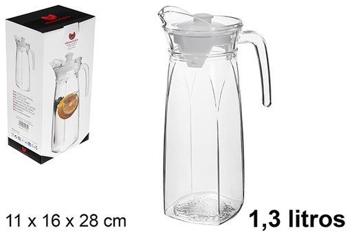JARRA CRISTAL C/TAPA  1.3L 903200