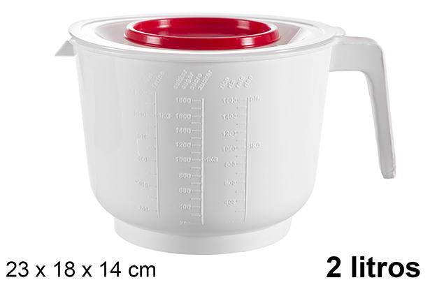 JARRA MEDIDORA PLAST. C/T 2L 9012500