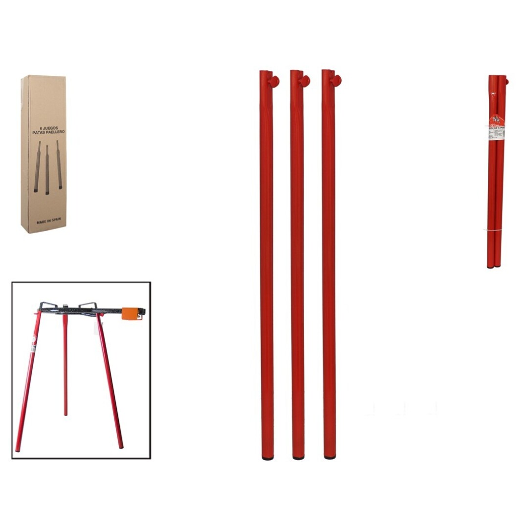 JUEGO DE 3 PATAS  PAELLERO 75CM 9136500