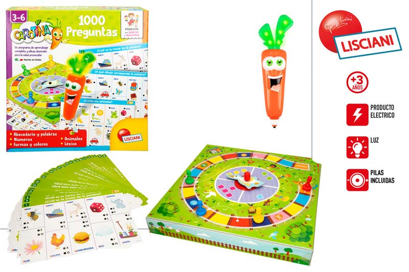 JUEGO EDUCATIVO 1000 PREGUNTAS ELECT 913800