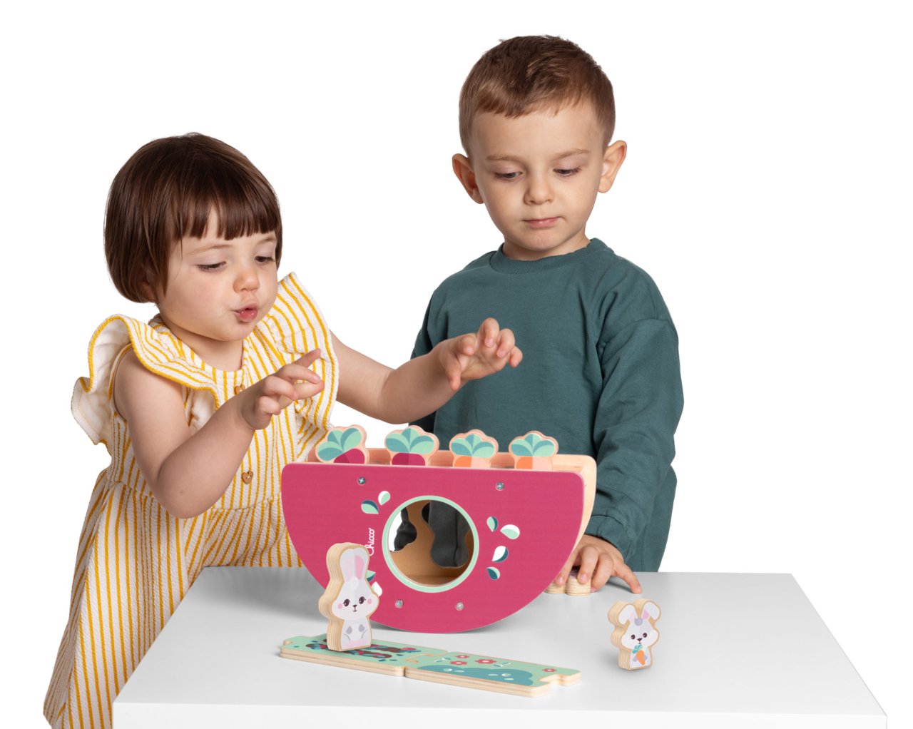JUEGO MADERA COLINA CONEJITOS 9192500