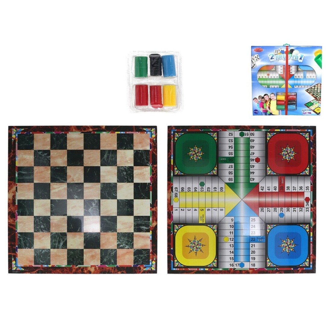 JUEGO PARCHIS/DAMAS 40X40X3 905900