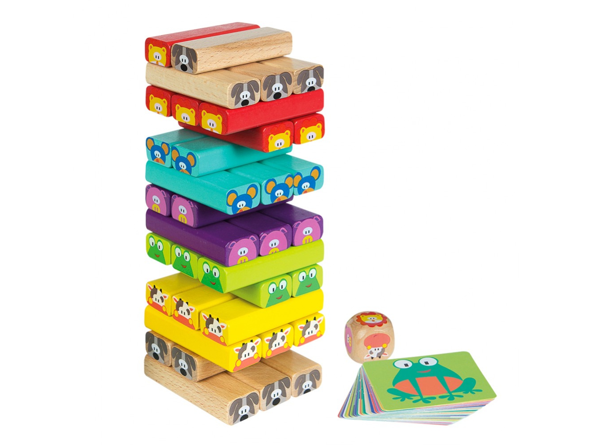 JUEGO TORRE BLOQUES MADERA 909700