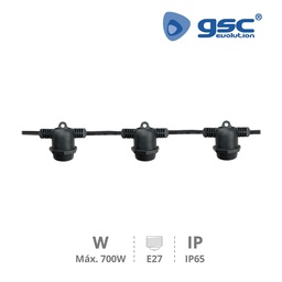 KIT GUIRNALDA DEC. LIBOI 7M 5 PORTALAMP. 916000