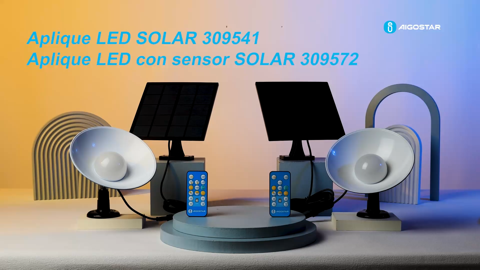 LAMPARA SOLAR PARED 50W 921200