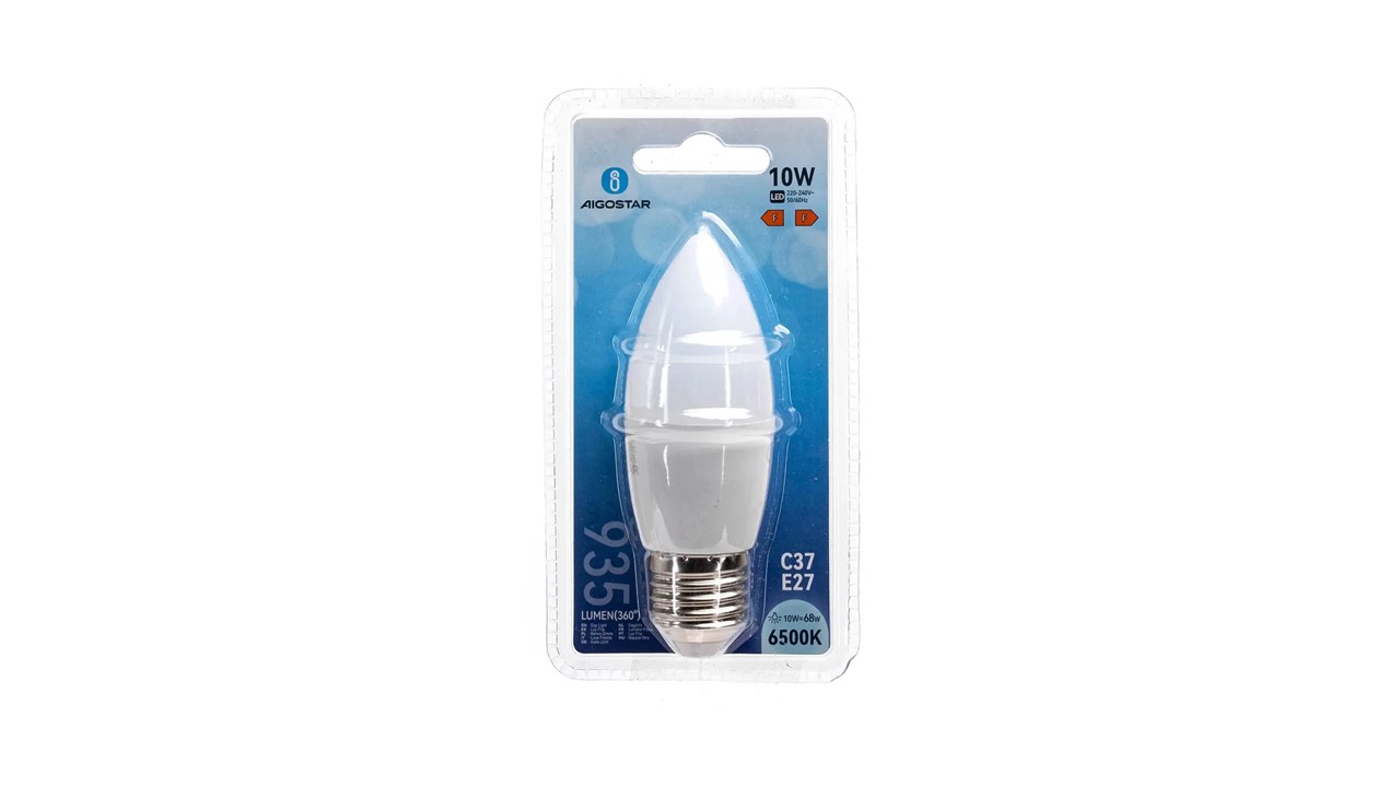 LED AIGOSTAR  VELA E27 10W 9013500