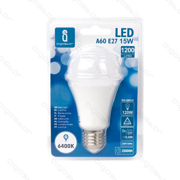 LED AIGOSTAR A60 15W E27 6400K 901800
