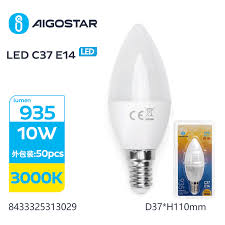 LED AIGOSTAR VELA 10W E14 3000K 9013500
