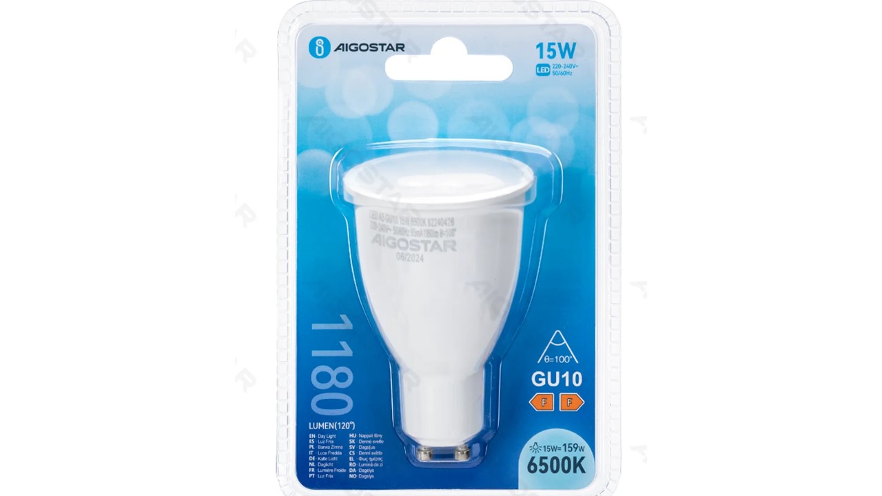 LED GU10 15W 6500K  902300