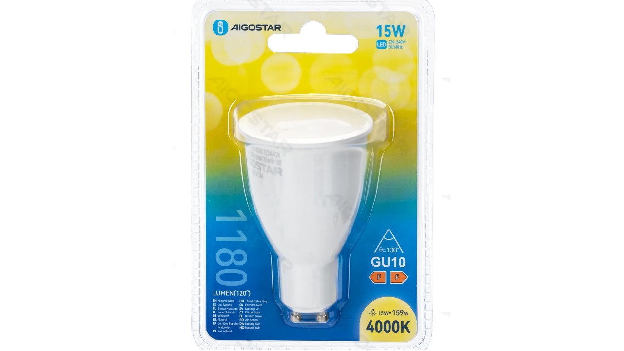 LED GU10 15W BCO NATURAL 902300