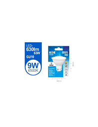 LED GU10 9W 6500K 9019500