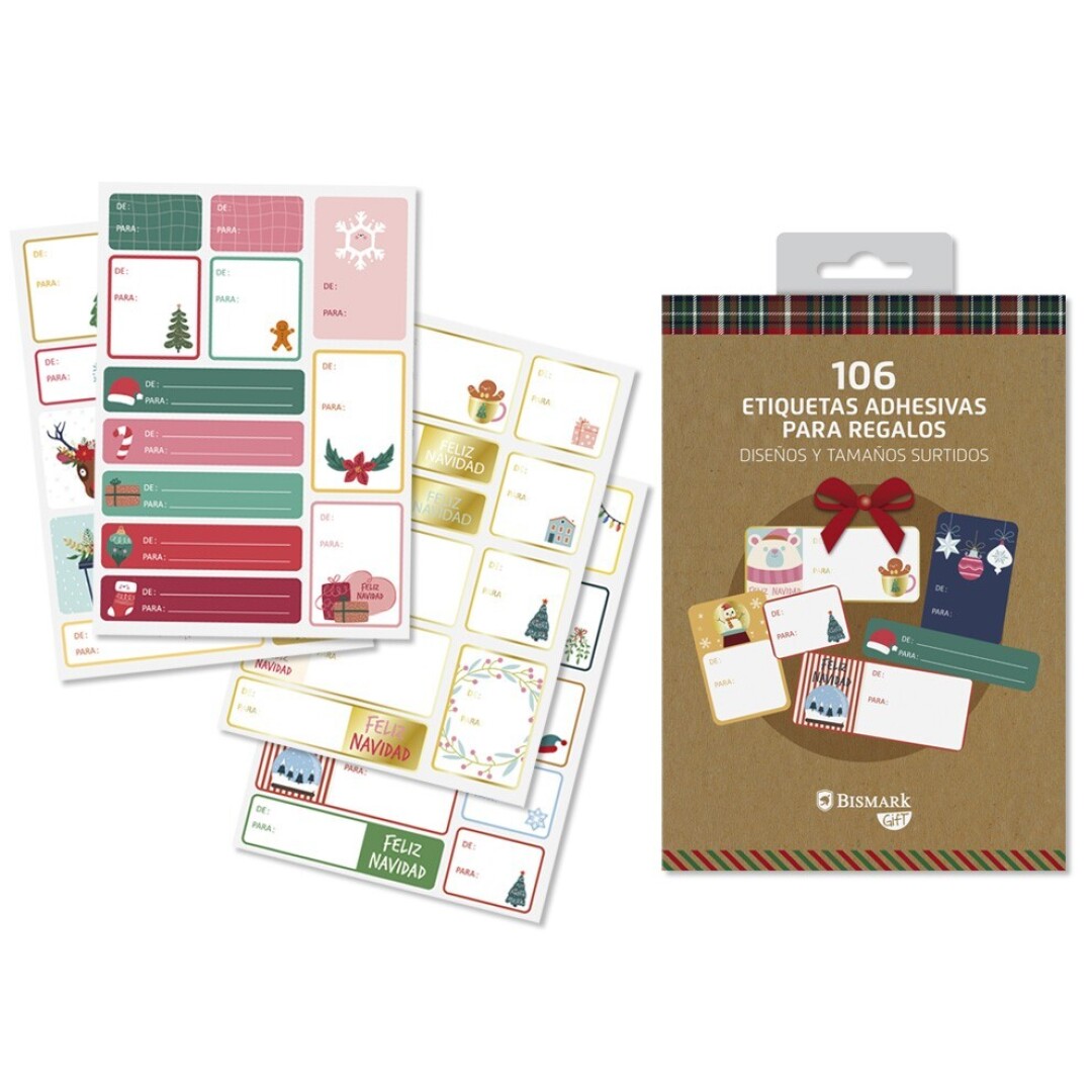 LIBRO ETIQUETAS SURT. 106UD 9012500