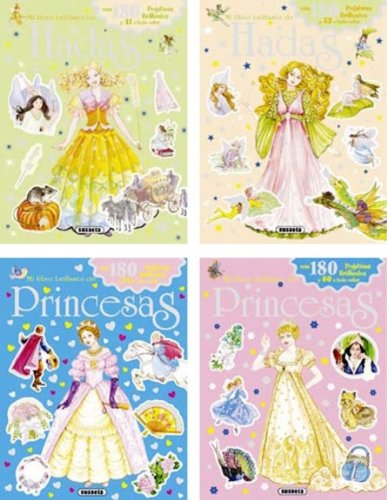 LIBRO HADAS/PRINCESAS C/PEG. 900600